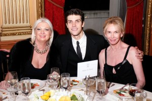 President of Acqua di Parma Gabriella Scarpa, dancer/artistic director Roberto Bolle and actress/producer Trudie Styler attend Acqua di Parma gala event